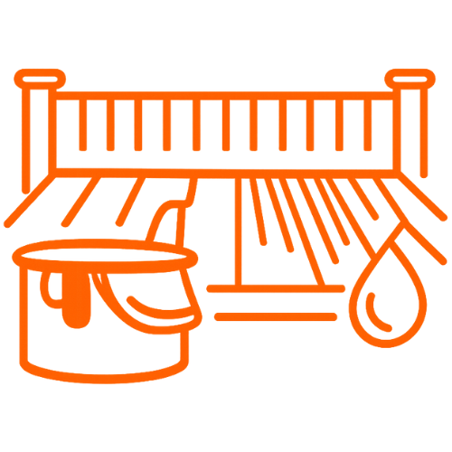 Deck staining pricing icon
