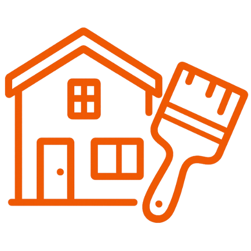 Exterior painting pricing icon