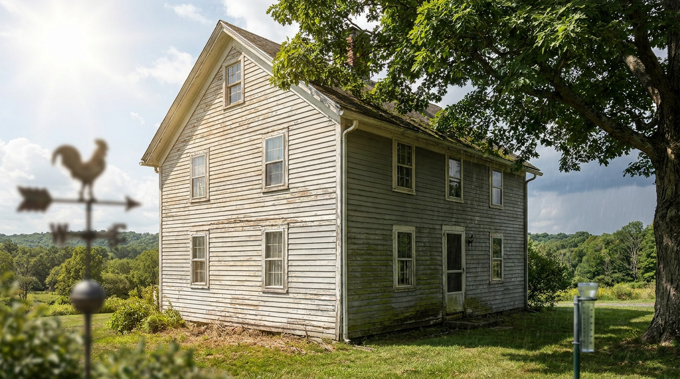 New Haven County home exterior exposure conditions affecting paint lifespan