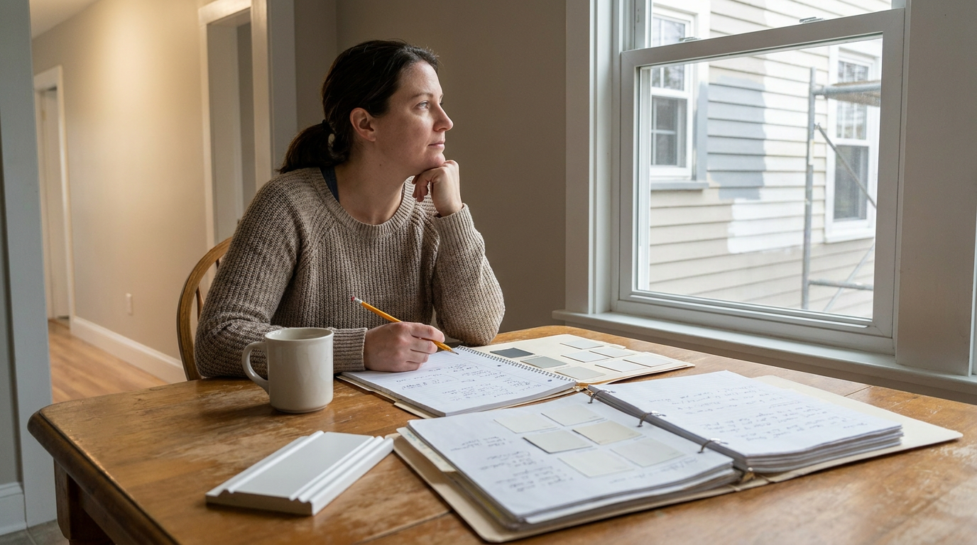Painting before selling cost versus return decision for a Connecticut home