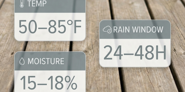 2025-12-27_New-London-County-CT_Deck-Staining_Weather-Window_50-85F_15-18-Moisture_24-48H-Rain_Alves-Pro-House-Painters